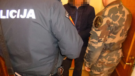 Pasieniečiai sulaikė policijos ie&scaron;komą druskininkietį