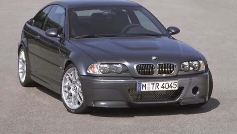 2003: BMW M3 CSL prisikėlimas