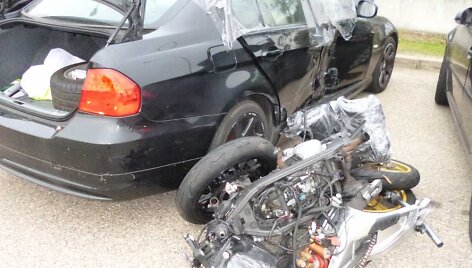 Rasti vogti motociklai