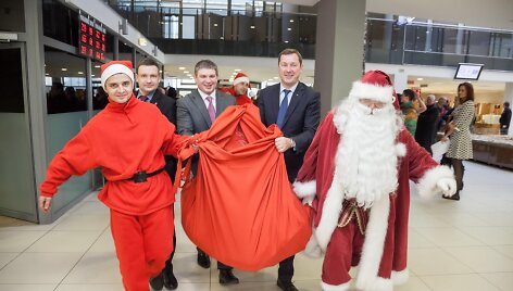 Kalėdų karavanas Vilniaus savivaldybėje