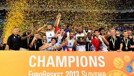 &bdquo;Eurobasket 2013&ldquo; čempionai &ndash; Prancūzijos krep&scaron;inio rinktinė
