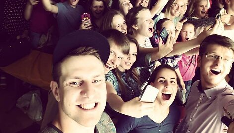  Plungės jaunimas kvietė į &bdquo;+- Selfi festivalį&ldquo;