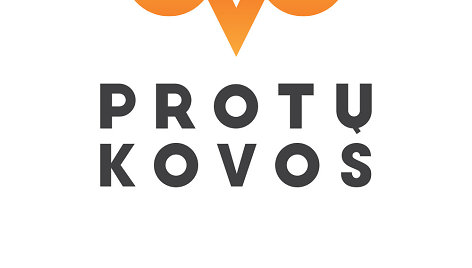 „Protų kovos“ logotipas