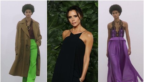 Victoria Beckham ir jos 2021 m. pavasario ir vasaros kolekcijos modeliai