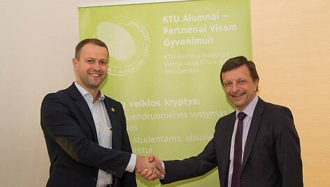 Dalius Misiunas ir Petras Barsauskas_KTU Alumni klubas
