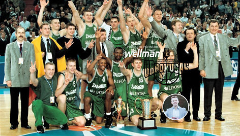 Krepšinio podkastas „urBONUSas“ prisiminė 1999-ųjų „Žalgirio“ triumfą Eurolygoje