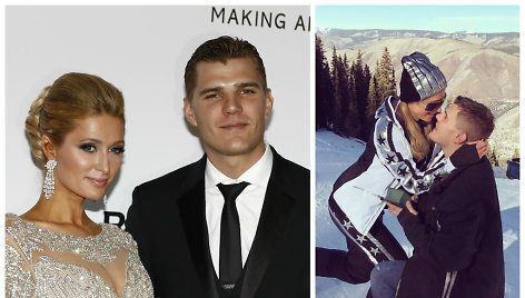 Paris Hilton ir Chrisas Zylka