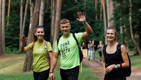 Ketvirtasis žygis Nemuno kilpomis: keturi keltai, masažo rekordas ir aukščiausias apžvalgos bokštas