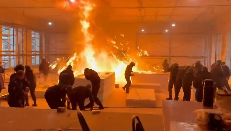 Rusų policininkų mokymų metu patalpoje sprogo granata