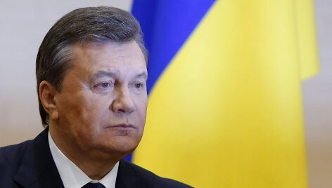 Viktoras Janukovyčius spaudos konferencijoje
