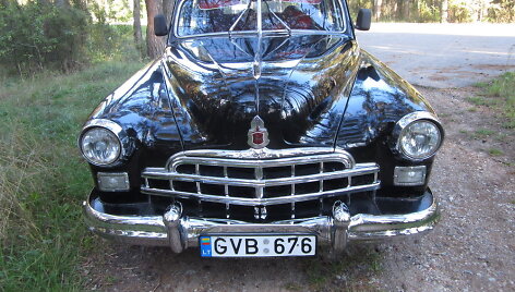 Vienas R.Kardelio kolekcijos eksponatų &ndash; GAZ-12 ZIM.