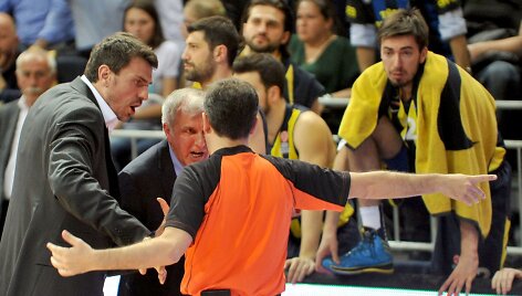 Željko Obradovičiaus ginčai su teisėju