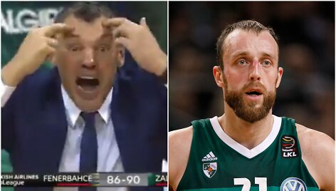 &Scaron;arūnas Jasikevičius ir Artūras Milaknis