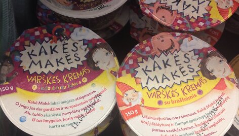 Produktai su \"Kakės Makės\" ženklu