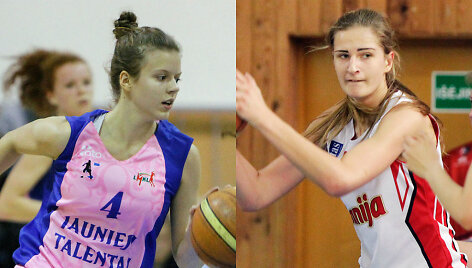 Justina Kraujūnaitė ir Daugilė &Scaron;arakauskaitė