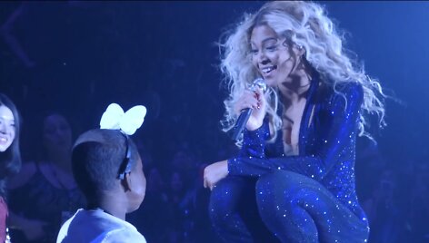 Beyonce i&scaron;pildė nepagydoma liga sergančios mergaitės svajonę