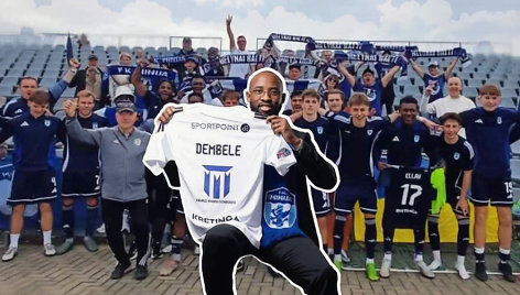 Moussa Dembele Kretingoje