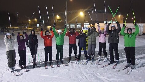 Lietuvos sporto žurnalistai i&scaron;bandė kalnų slidininkų duoną