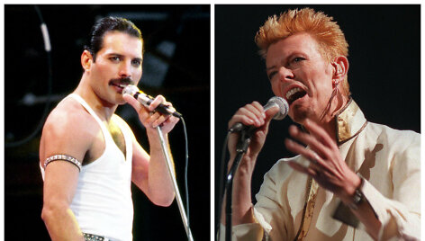 Freddie Mercury ir Davidas Bowie