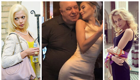 Genutė Žalienė su vyru 