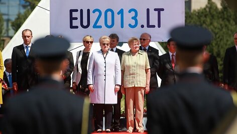 Vėliavų i&scaron;kėlimo ceremonija 