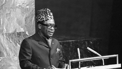 Mobutu Sese Seko Jungtinių Tautų Organizacijos tribūnoje