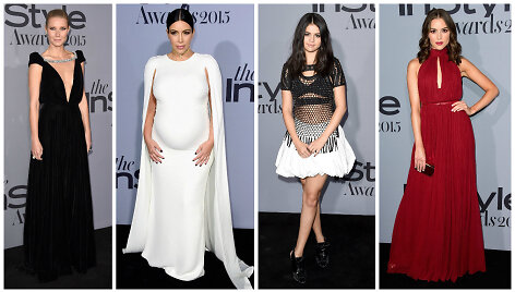 Gwyneth Paltrow, Kim Kardashian, Selena Gomez ir Olivia Culpo