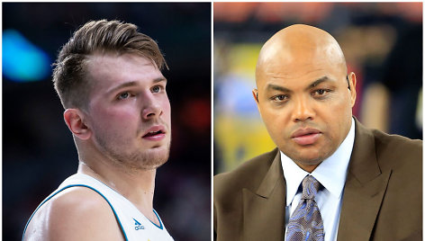 Luka Dončičius ir Charlesas Barkley