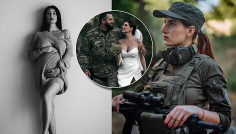 Ukrainos snaiperė Evgeniya Emerald