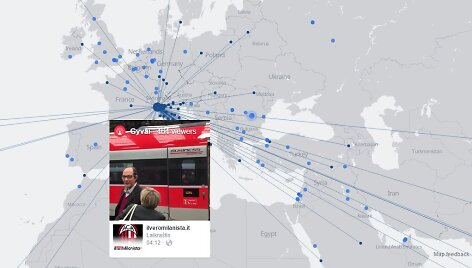 Nuo &scaron;iol &bdquo;Facebook&ldquo; leidžia stebėti nepažįstamų žmonių įra&scaron;ų transliacijas