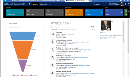 Microsoft Dynamics CRM 2013&ldquo;