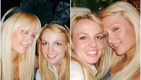 Britney Spears ir Paris Hilton