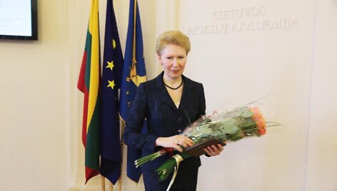Antroji Kauno miesto mokslininko premija įteikta D. Rastenytei