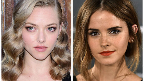 Amanda Seyfried ir Emma Watson