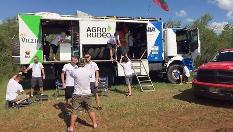&bdquo;Agrorodeo&ldquo; komandos &bdquo;Manekenų i&scaron;&scaron;ūkis&ldquo;