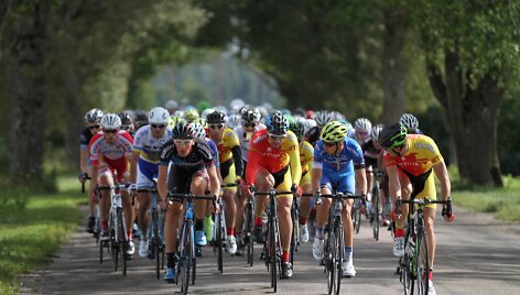 &bdquo;Baltic Chain Tour&ldquo; dviračių lenktynių lenktynių momentai