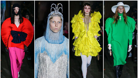 &bdquo;Gucci&ldquo; 2019 m. pavasario ir vasaros kolekcijos modeliai
