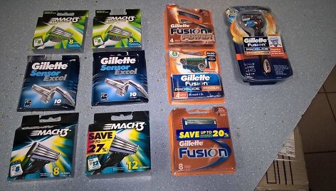 Kauno oro uoste sulaikyta &bdquo;Gillette&ldquo; klastočių siunta