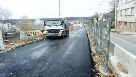 Savanorių prospekto įkalnės atidarymas &ndash; ne už kalnų