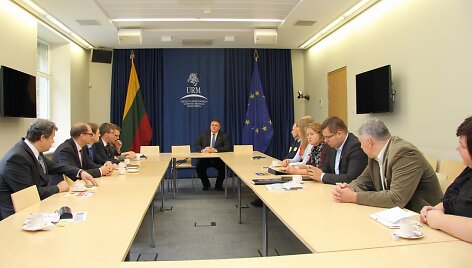 Susitikimas užsienio reikalų ministerijoje