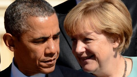 USA president Barack Obama ja Saksa liidukantsler Angela Merkel.
