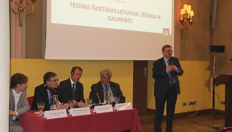 Teisingumo ministerijos surengta konferencija