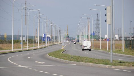 Klaipėdoje rekonstruota Kairių gatvė i&scaron; esmės pagerino važiavimo sąlygas į multimodalinių krovinių terminalus pietinėje uosto dalyje