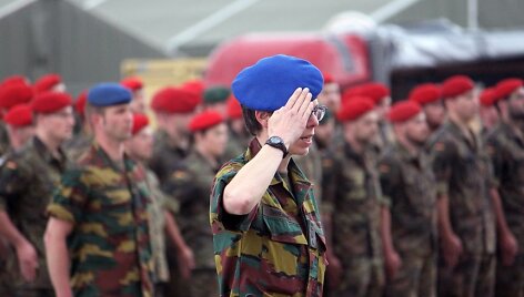 Tarnybą Rukloje pradėjo antroji Belgijos karių, tarnausiančių NATO prie&scaron;akinių pajėgų bataliono kovinėje grupėje, pamaina