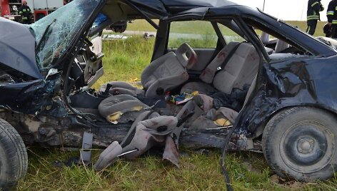 &bdquo;Audi 80&Prime; įvykio vietoje