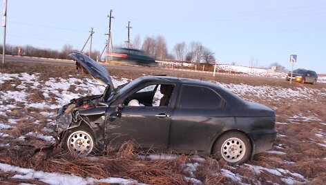 &bdquo;Alfa Romeo&ldquo; įvykio vietoje