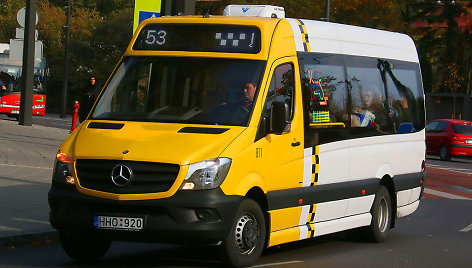 Nuo šios savaitės pradžios miesto gatvėse pasirodė dar daugiau naujųjų mikroautobusų „Mercedes Benz Sprinter“