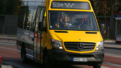 Mikrooautobusas Kaune
