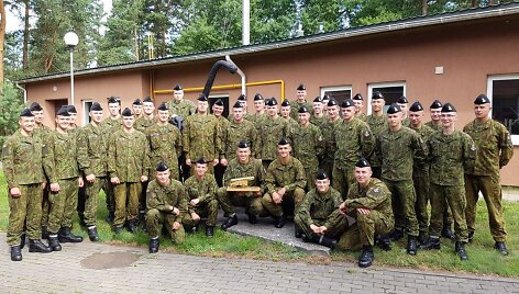 Karinių jūrų pajėgų Apsaugos kuopos komanda 