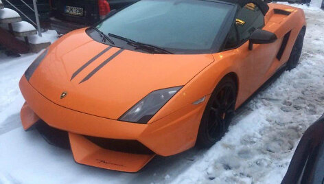 Vokietijoje vogtas &bdquo;Lamborghini Gallardo&ldquo;